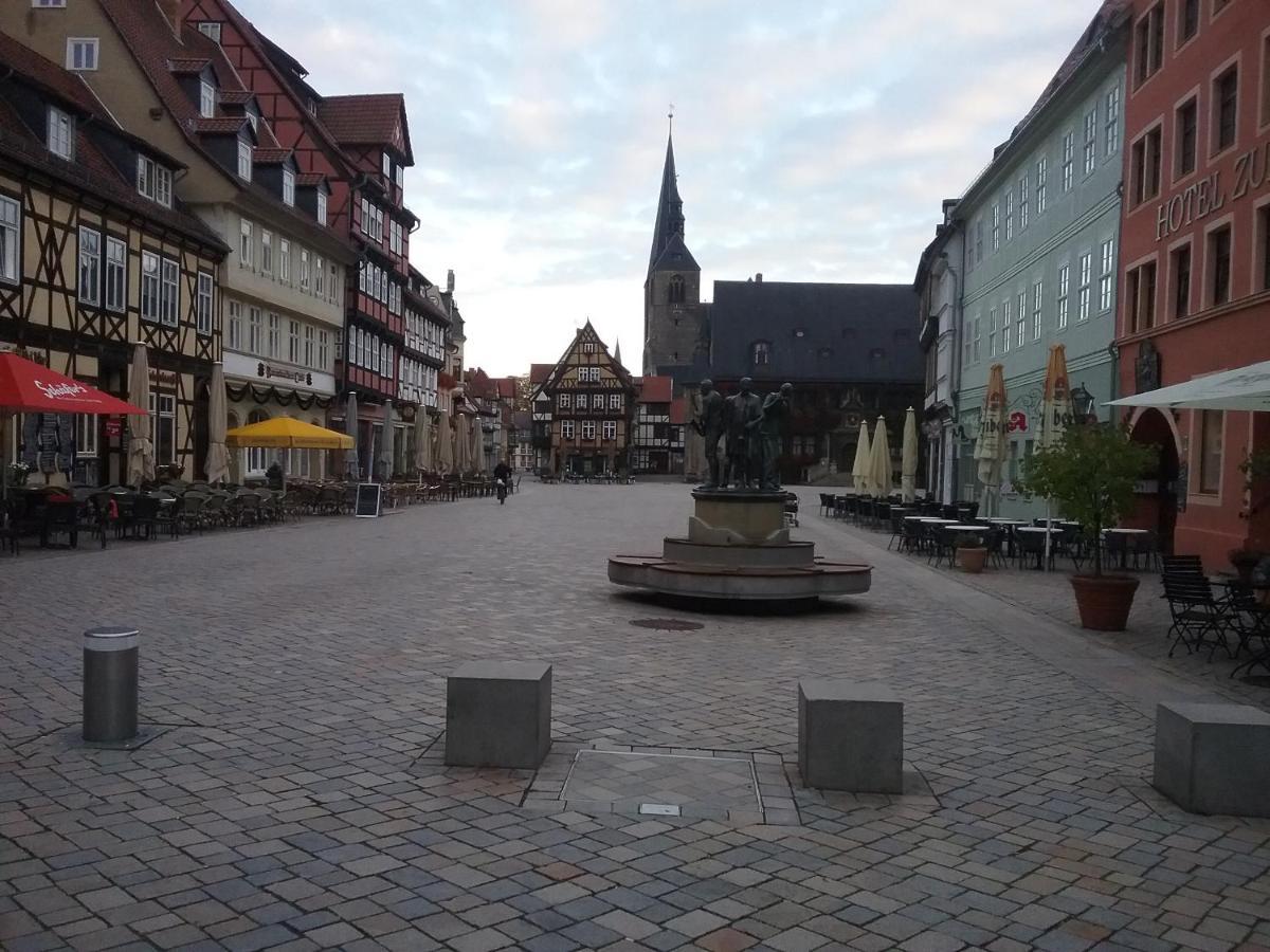 Usis_Ferienwohnung Im Harz Кведлинбург Экстерьер фото